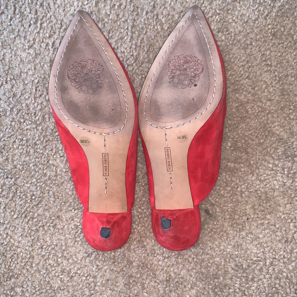Red Suede Shoes - Picture 4 of 7
